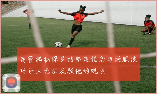 高管揭秘保罗的坚定信念与说服技巧让人无法反驳他的观点