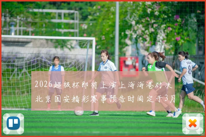 2026超级杯即将上演上海海港对决北京国安精彩赛事预告时间定于3月1日下午15点30分